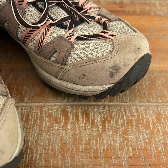 MERRELL Siren Sport 3 Trail Running Shoe Women Size 7W Gray Pink Hiking J035524W - Picture 10 of 11